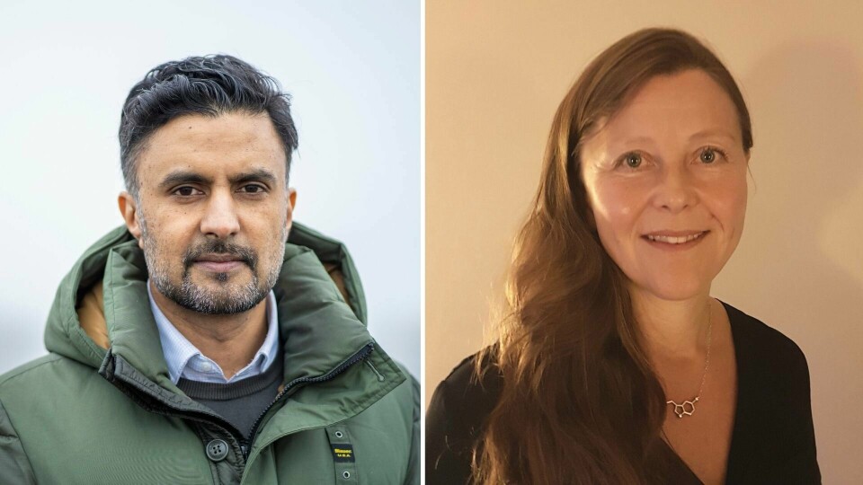 Overlege ved Drammen sykehus, Wasim Zahid, og hjerneforsker og professor i biologisk psykologi, Janne Grønli. Overlege ved Drammen sykehus, Wasim Zahid, og hjerneforsker og professor i biologisk psykologi, Janne Grønli.