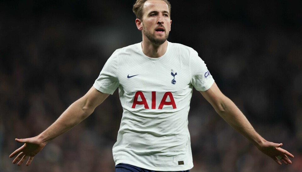 Harry Kane herjet med Everton mandag. Harry Kane herjet med Everton mandag. Foto: Ian Walton / AP / NTB