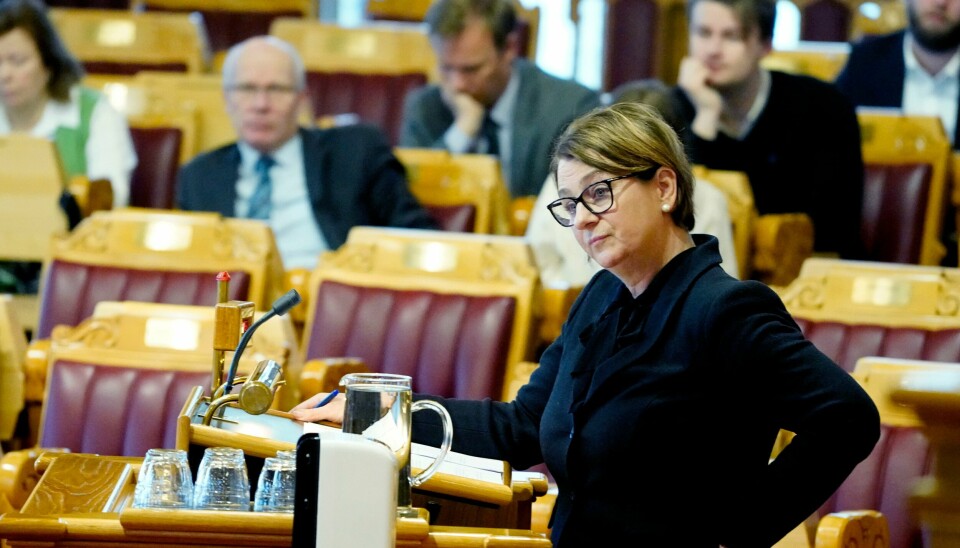Tone Wilhelmsen Trøen (H). Tone Wilhelmsen Trøen (H) er en av flere som mener at noen med bakgrunn innen psykiatri eller psykologi bør sitte i Koronakommisjonen. Det var hennes eget parti som satte ned kommisjonen. Foto: Ole Berg-Rusten / NTB