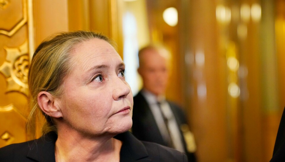 Tidligere stortingspresident Eva Kristin Hansen fortsetter som nestleder i Trøndelag Arbeiderparti. Avtroppende stortingspresident Eva Kristin Hansen sier at hun ennå ikke er kontaktet av politiet. Foto: Torstein Bøe / NTB