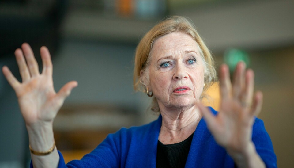 Liv Ullmann mottar denne uken Æres-Oscar i Los Angeles. Her fotografert i Norge i 2019.