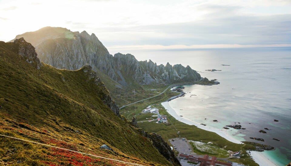 Romsenteret på Andøya sett fra fjellet Andhue. Arkivfoto. Romsenteret på Andøya sett fra fjellet Andhue. Arkivfoto: Tore Meek / NTB