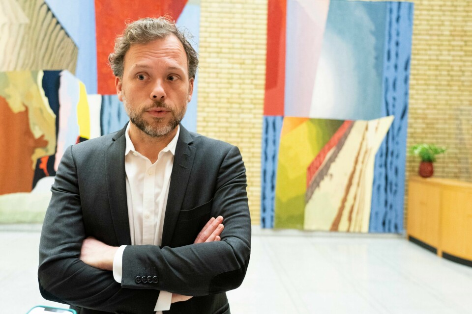 SV-leder Audun Lysbakken er klar for å ta debatten om Nato i partiet. SV-leder Audun Lysbakken er klar for å ta debatten om Nato i partiet. Foto: Terje Pedersen / NTB.