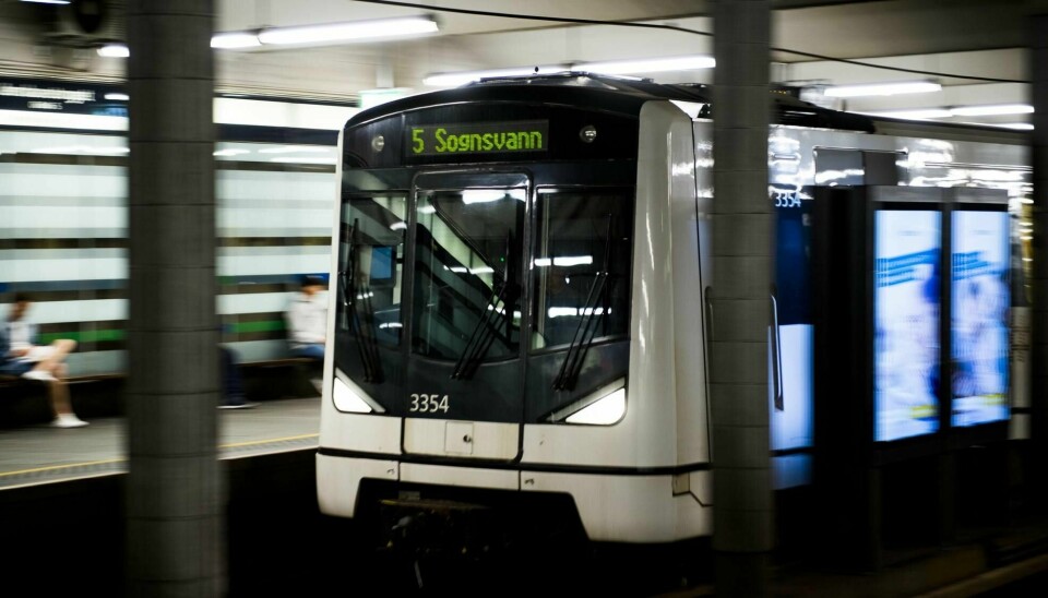 T-banen i Oslo stenges gjennom sentrum i påsken.