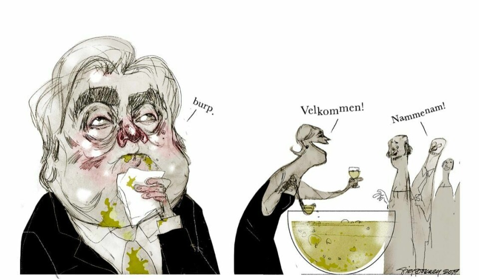 Jeg står i fare for å bli kneblet