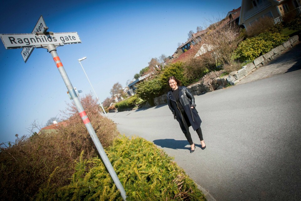 Kine Stokholm Waage, daglig leder og eiendomsmegler i DNB Eiendom. Foto: Tone Helene Oskarsen