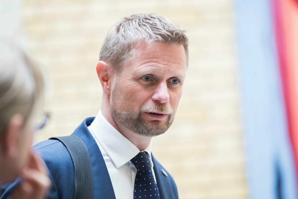 OSLO 20180425. Helseminister Bent Høie (H) under Stortingets spørretime onsdag. Foto: Berit Roald / NTB scanpix