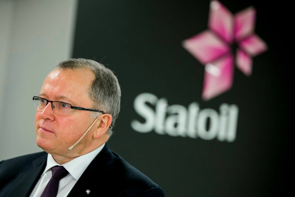 Konsernsjef Eldar Sætre i Statoil. Foto: Vegard Wivestad Grøtt/NTB Scanpix