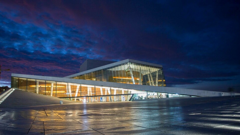 Operaen i Bjørvika.
