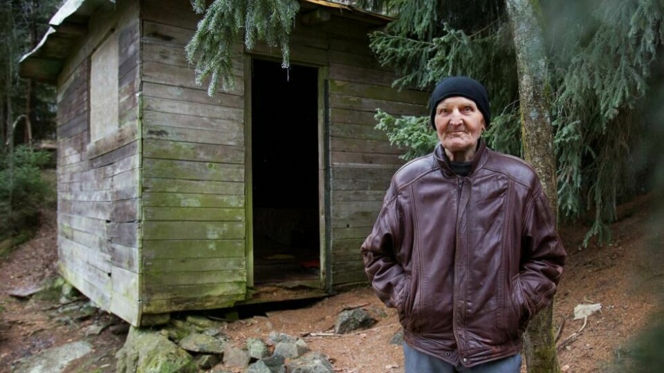 Gjenåpnet Haralds uteliggerhytte i Lillomarka ###