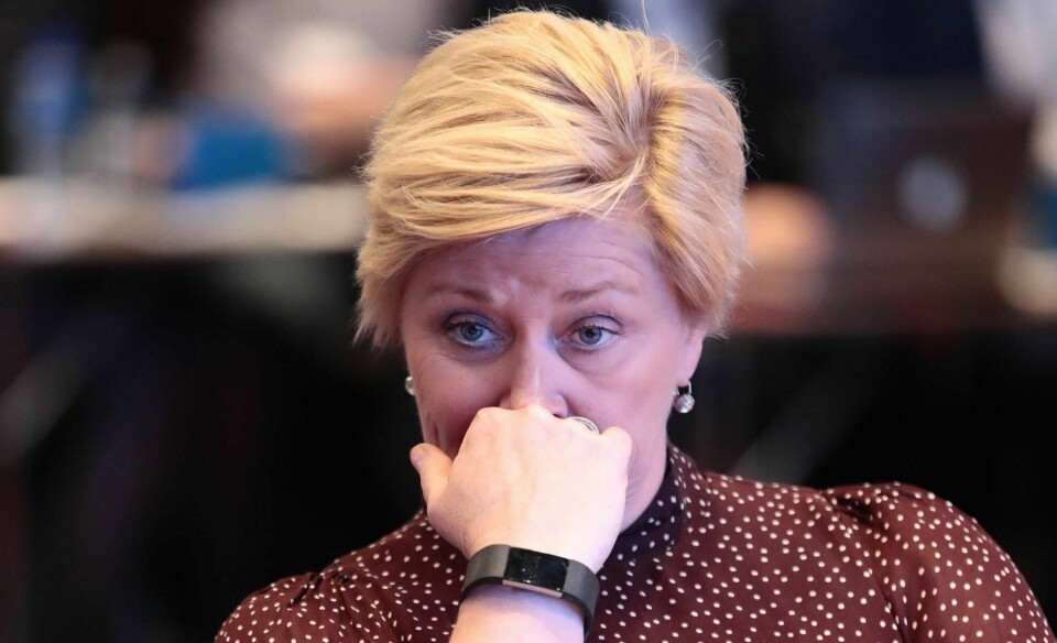 Frp-leder Siv Jensen.