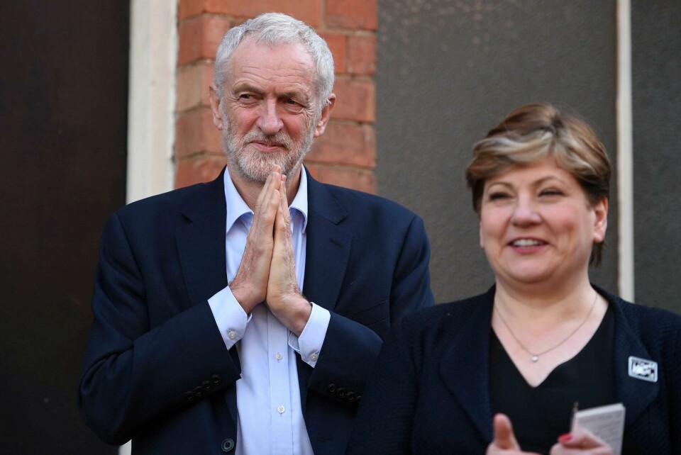 STERKT UT: Både Labour-leder Jeremy Corbyn og skyggeutenriksminister Emily Thornberry har gått sterkt ut mot statsbesøket. FOTO: NTB SCANPIX STERKT UT: Både Labour-leder Jeremy Corbyn og skyggeutenriksminister Emily Thornberry har gått sterkt ut mot statsbesøket. FOTO: NTB SCANPIX