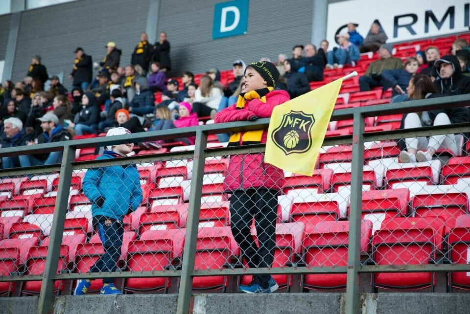 MFK klarte ikke å hanke poeng borte mot Hødd i helgen. Her fra en kamp på Melløs.