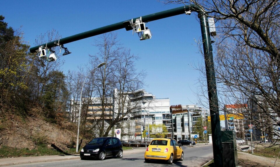 Fra lørdag 1. juni blir det 52 flere bommer i Oslo. Her er en av de nye, fra Bygdøylokket. FOTO: ALEKSANDER KROGSVOLD JOHANSEN/NTB SCANPIX