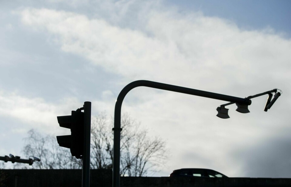Oslo 20150414.
Illustrasjonsbilder av en bomstasjon i Oslo tirsdag ettermiddag. Bomring. Autopass. Biltrafikk.
Foto: Vegard Wivestad Grøtt / NTB scanpix