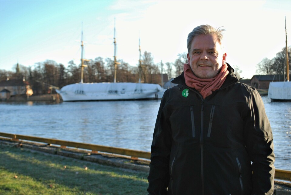 LIDENSKAP: Prosjektleder for Tall Ships Races i Fredrikstad i sommer, Ingar Guttormsen, brenner for både seiling og musikk. Her fotografert ved en tidligere anledning. Prosjektleder for Tall Ships Races 2019 i Fredrikstad, Ingar Guttormsen.