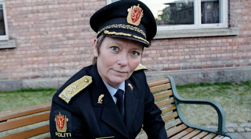 Beate Gangås har søkt jobben som politimester i Oslo. Her fra da hun var politimester i Østfold.