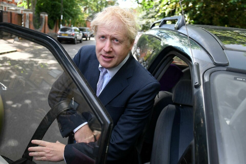 VENN: Boris Johnson tar kanskje over etter May. Han får et privat møte med Trump, som kaller Johnson en venn. FOTO: NTB SCANPIX VENN: Boris Johnson tar kanskje over etter May. Han får et privat møte med Trump, som kaller Johnson en venn. FOTO: NTB SCANPIX