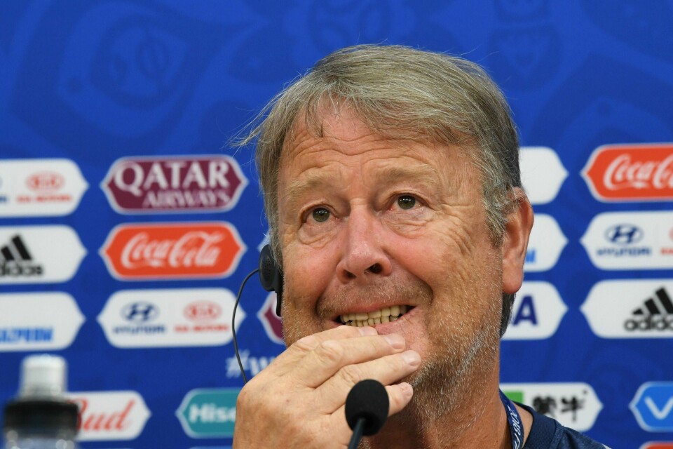 Åge Hareide ledet Danmark til VM i fjor og er midt i en spennende EM-kvalifisering.