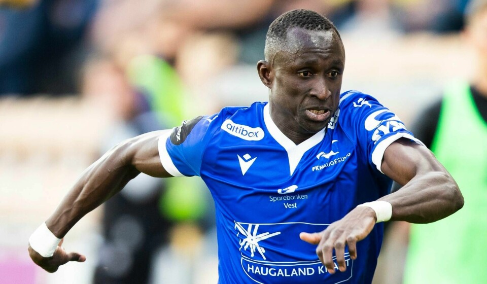 Haugesunds Ibrahima Wadji har levert en positiv dopingprøve.