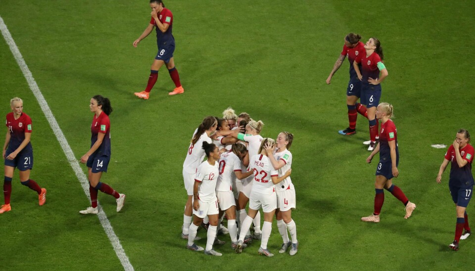 England jubler for semifinale, Norge tusler ut av fotball-VM 2019.