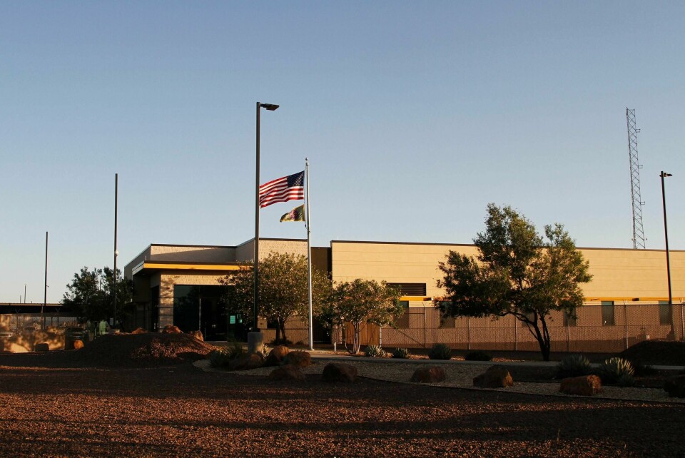 På dette mottaket i Clint sørøst for El Paso i Texas ble over 250 migrantbarn holdt innesperret under svært kritikkverdige forhold.