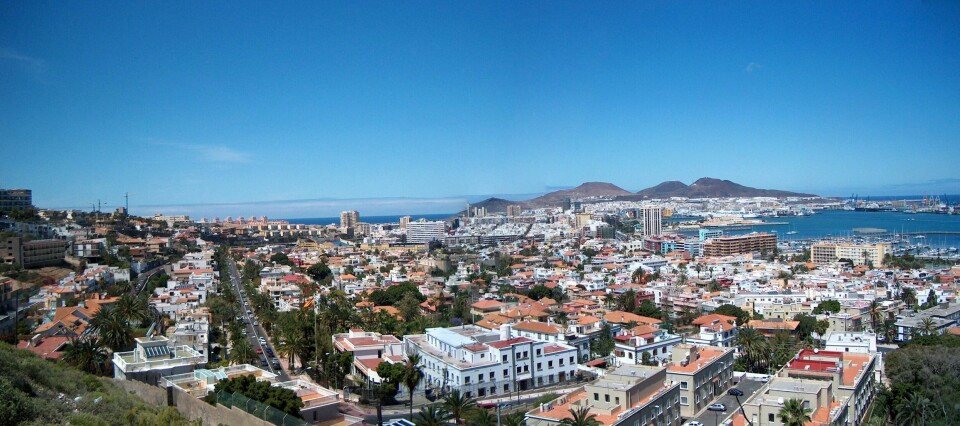 Neste sommer settes det opp en ny charterrute fra Sola til Gran Canaria. Bildet er fra Las Palmas.