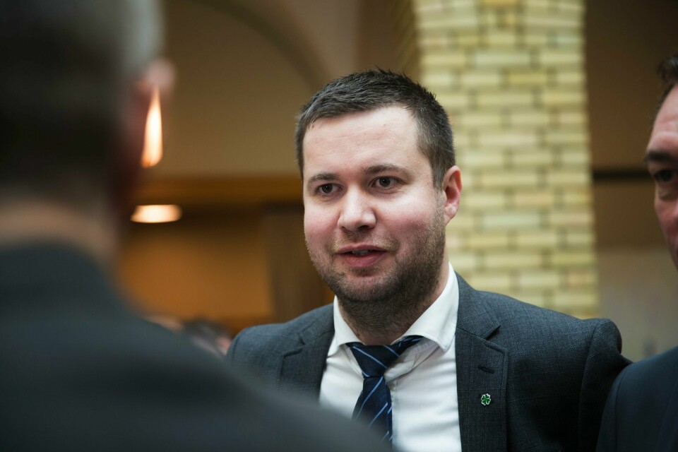 Geir Pollestad (Sp), leder for næringskomiteen på Stortinget.