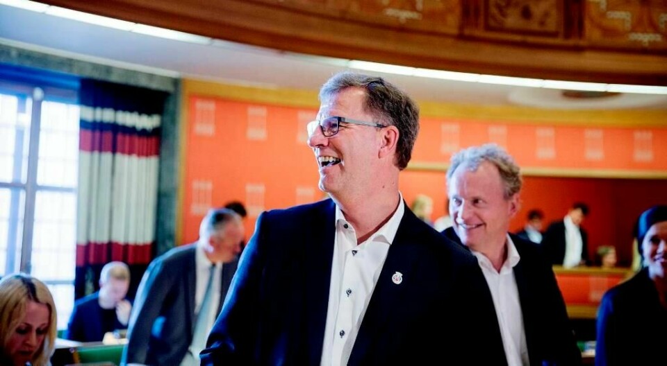 Finansbyråd Robert Steen og byrådsleder Raymond Johansen la onsdag fram det rødgrønne byrådets første egensnekrede oslobudsjett.