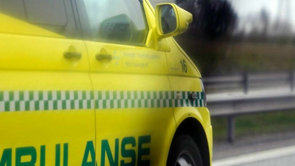 – Ansatt fikk en pall i hodet