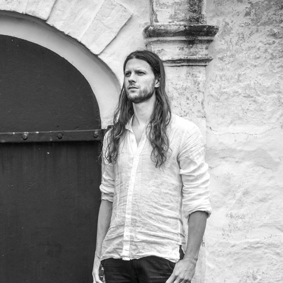 Michael Smith Krumins, frontfigur i musikkensemblet Nutopia.