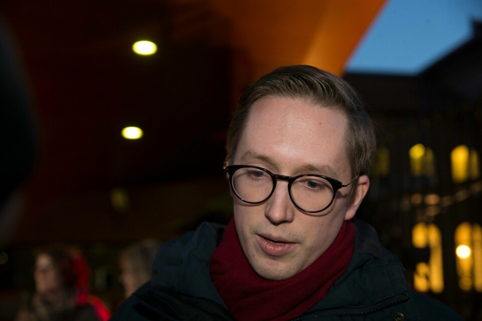 Unge Høyre-leder Kristian Tonning Riise