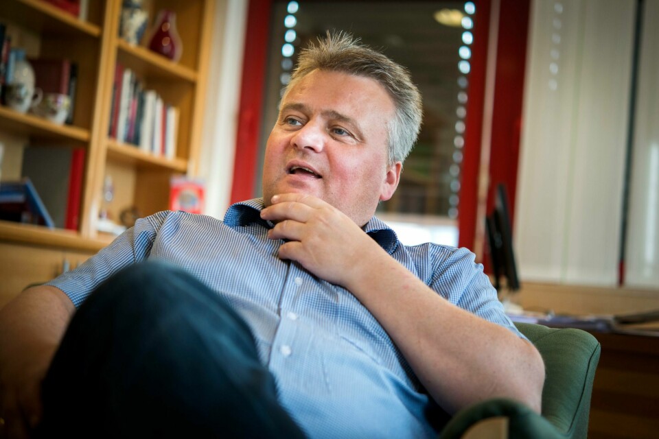Forbundsleder i Fellesforbundet, Jørn Eggum, kan fort bli mannen som leder an i vårens lønnsoppgjør.