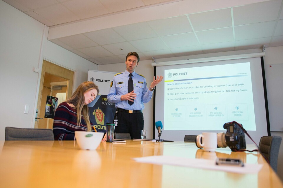 Nærpolitireformen blir ett av politimester Steven Hasseldals og resten av Øst politidistrikts fokusområder i 2018.