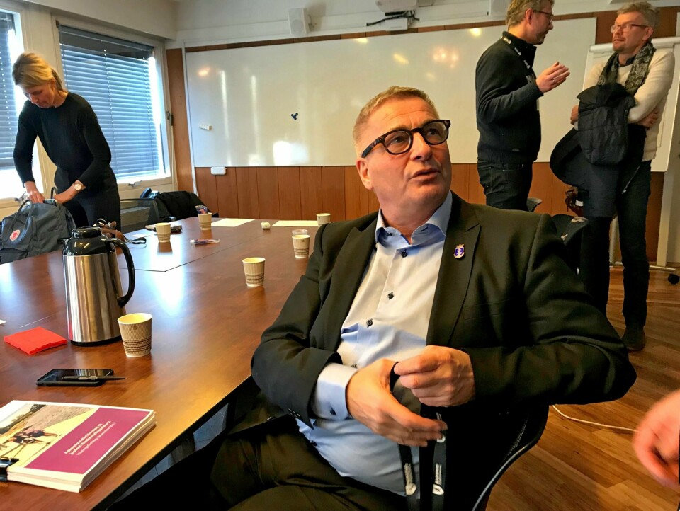 Ordfører Tore O. Hansen (H) bekrefter mandag at han er medlem i den lukkede herreklubben St. Olavs Klub.