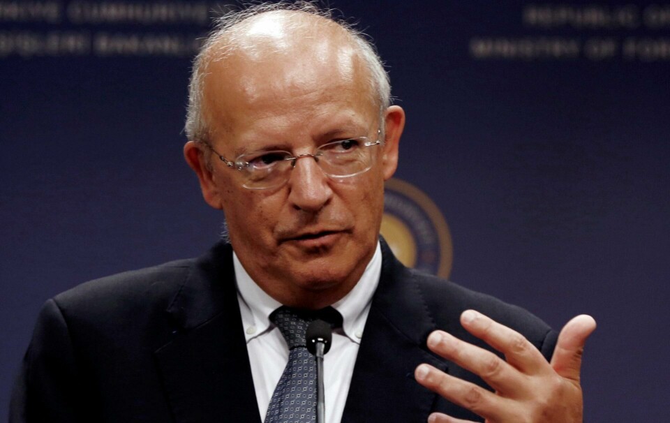 Portugals utenriksminister Augusto Santos Silva sier at det portugisiske presidentskapet vil arbeide for å vise at Europas demokratiske identitet ikke bare handler om å ha en velfungerende felles markedsøkonomi, men også en sterk sosial dimensjon. Foto: Burhan Ozbilici/NTB Portugals utenriksminister Augusto Santos Silva sier at det portugisiske presidentskapet vil arbeide for å vise at Europas demokratiske identitet ikke bare handler om å ha en velfungerende felles markedsøkonomi, men også en sterk sosial dimensjon. Foto: Burhan Ozbilici/NTB