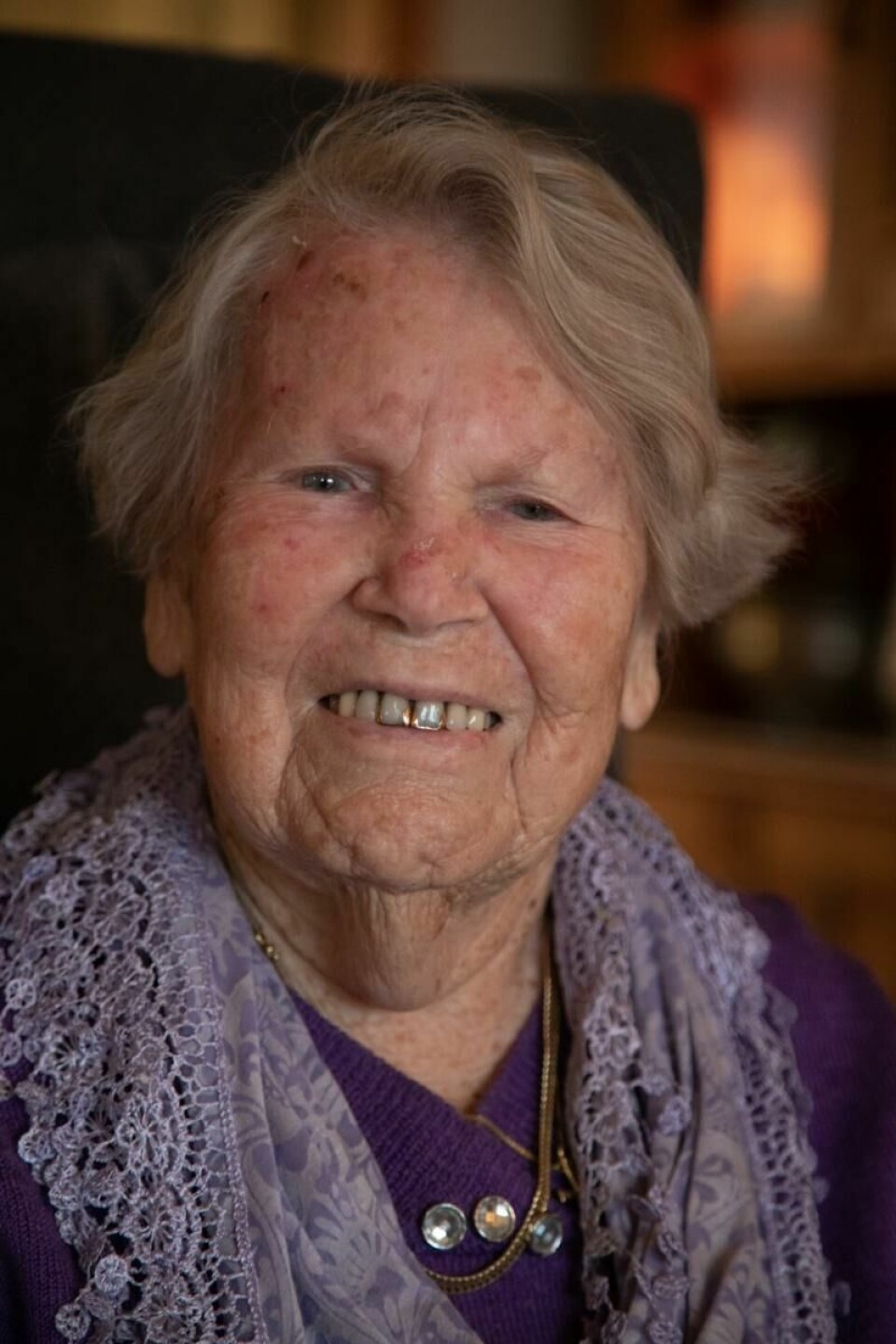 Annie fyller 101 år på kvinnedagen ###