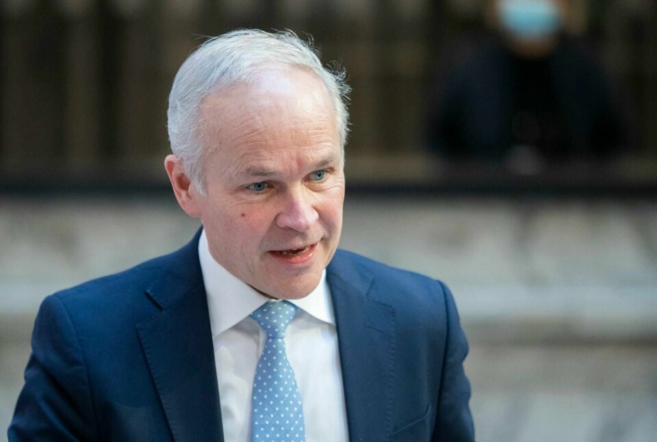 Finansminister: Jan Tore Sanner (H). Foto: Berit Roald/NTB