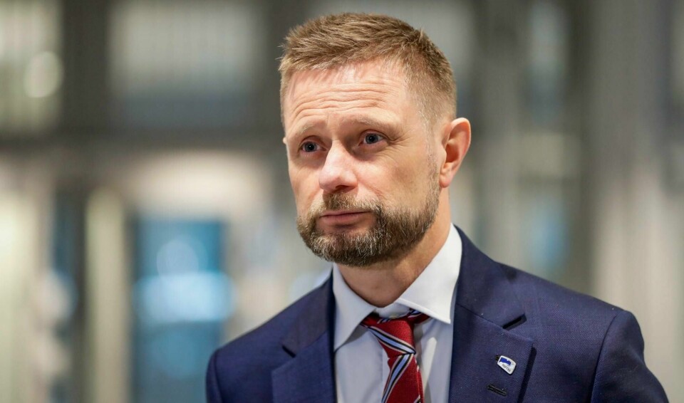 Helse- og omsorgsminister Bent Høie sier det er på høy tid at Norge bytter ut straff med hjelp.