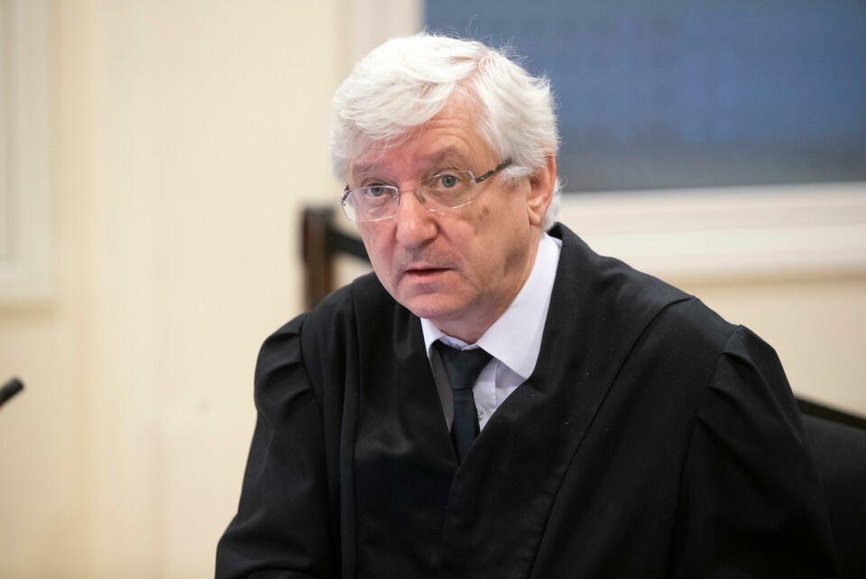 Viggo Kristiansens forsvarer, advokat Arvid Sjødin, vil søndag kveld sendte et krav til Agder statsadvokatembeter om at Kristiansen løslates. Foto: Terje Bendiksby / NTB Oslo 20200211. Advokat Arvid Sjødin i Borgarting lagmannsrett. Ankeforhandlingene i Lime saken fortsetter tirsdag i Borgarting lagmannsrettFoto: Terje Bendiksby / NTB