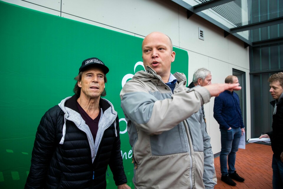 Jan Bøhler og Trygve Slagsvold Vedum flyr høyt om dagen – også i Oslo.