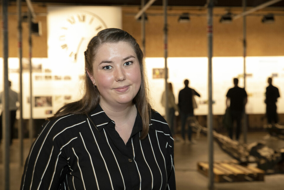 AUF-leder Astrid Willa Eide Hoem har klare forventninger til gratis mensprodukter framover. AUF-leder Astrid Willa Eide Hoem er klar på forventningene framover.