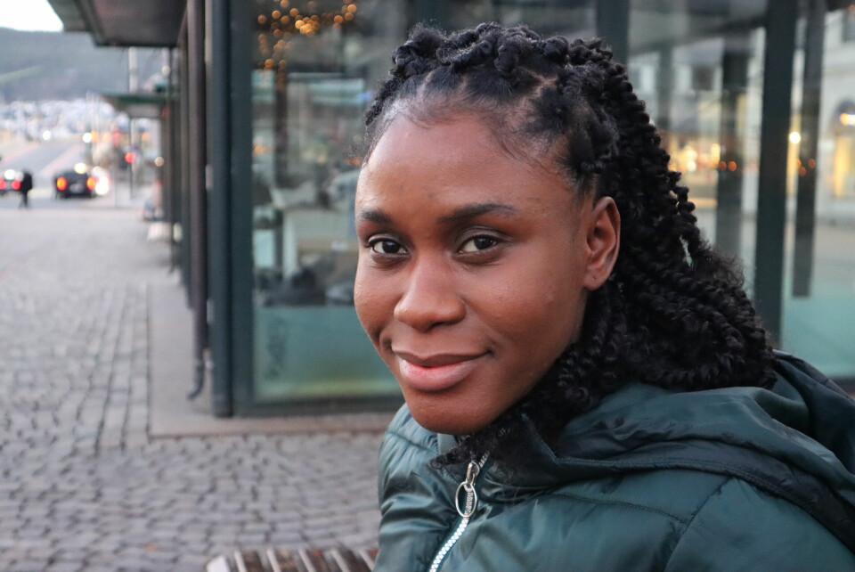 Mariama Dafae, prosjektmedarbeider hos Drammen sanitetsforening. Mariama Dafae, prosjektmedarbeider hos Drammen sanitetsforening.