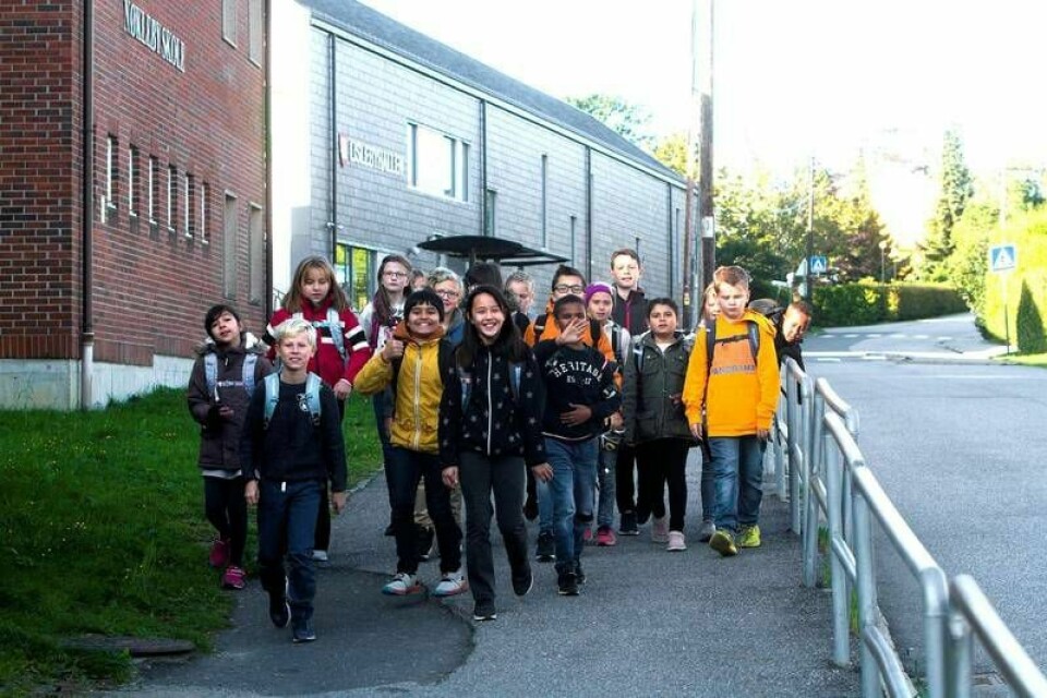I 2019 var Nøkleby-elevene i klasse 5C - beintøffe i nasjonal konkurranse om å gå eller sykle til skolen. I 2019 var Nøkleby-elevene i klasse 5C - beintøffe i nasjonal konkurranse om å gå eller sykle til skolen.