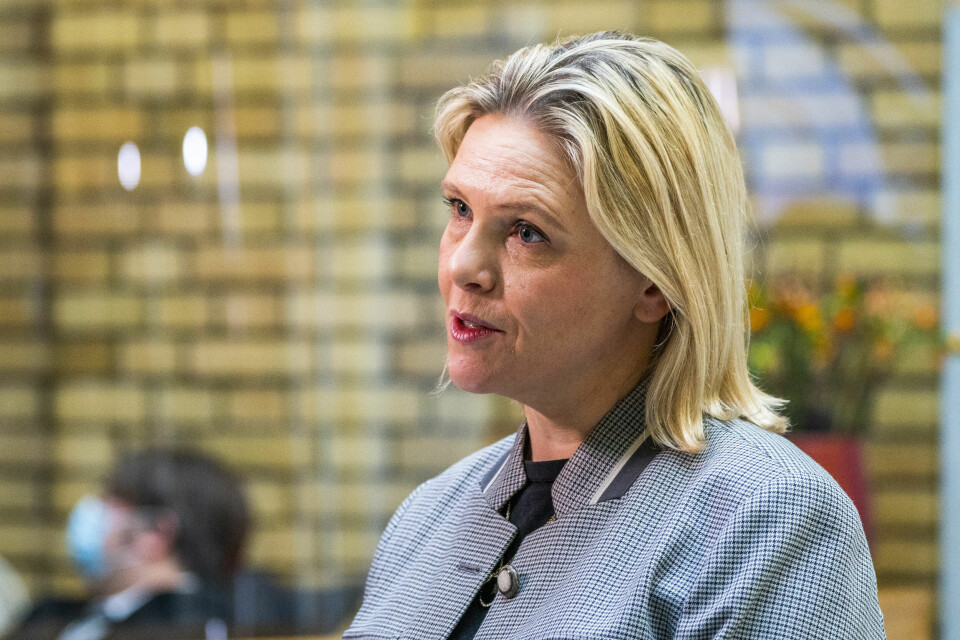 Sylvi-effekten har uteblitt. Her er Sylvi Listhaug på Stortinget etter Erna Solbergs redegjørelse om koronasituasjonen tidligere denne uka. Sylvi-effekten har uteblitt. Her er Sylvi Listhaug på Stortinget etter Erna Solbergs redegjørelse om koronasituasjonen tidligere denne uka.