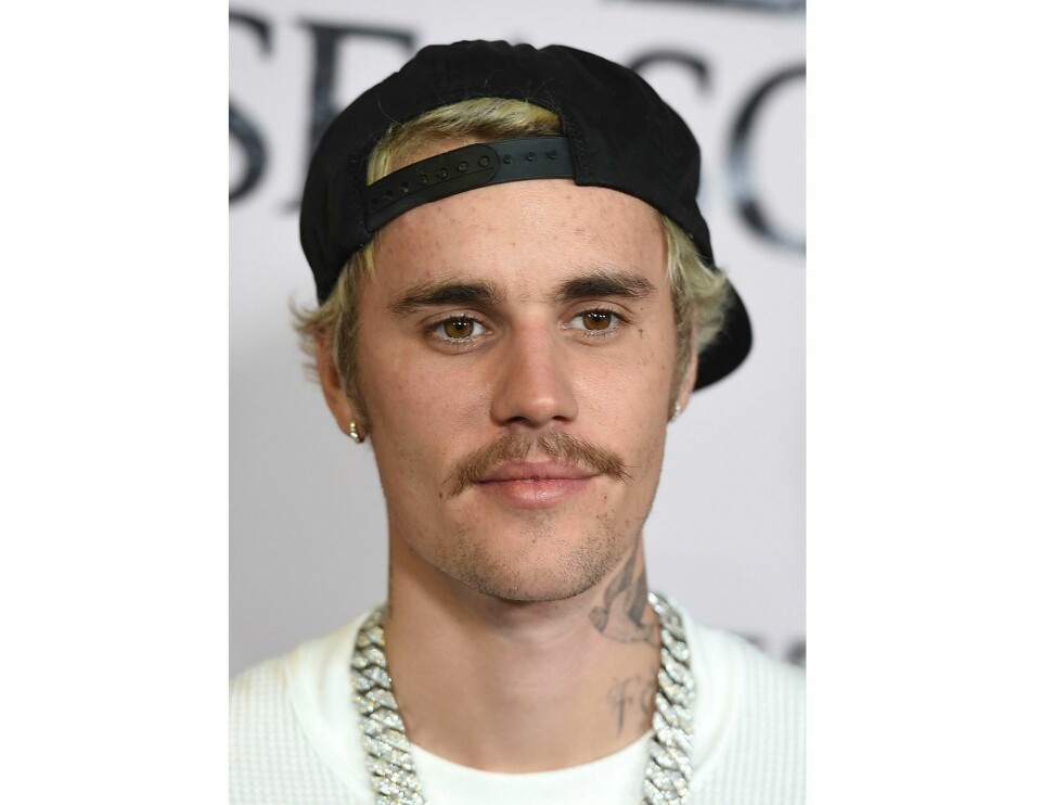 Justin Bieber inn på førsteplass. Foto: AP Justin Bieber inn på førsteplass. Foto: AP