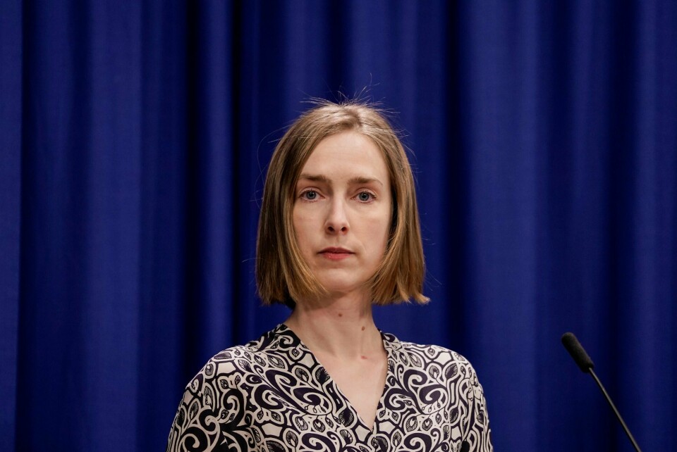 Næringsminister, Iselin Nybø (V).