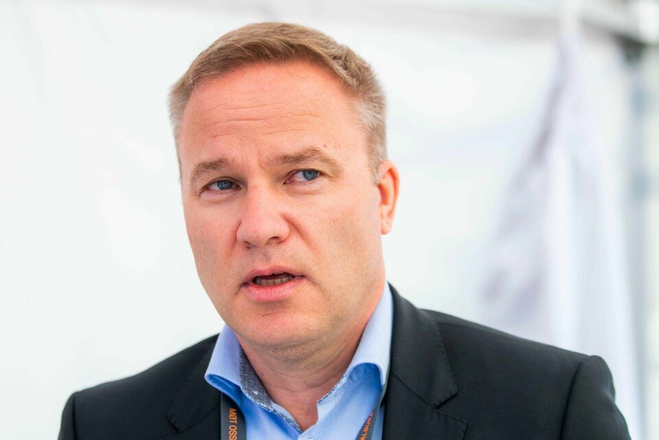 Frps synspunkt er at dette prinsippet om likebehandling også må gjelde alternative medier som Resett og dets redaktør Helge Lurås (bildet).