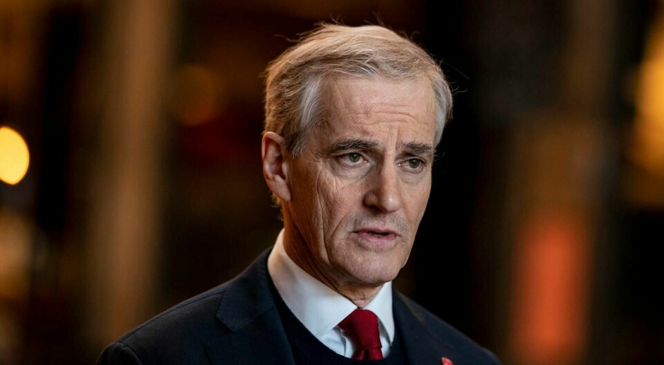 Ap-leder Jonas Gahr Støre.
