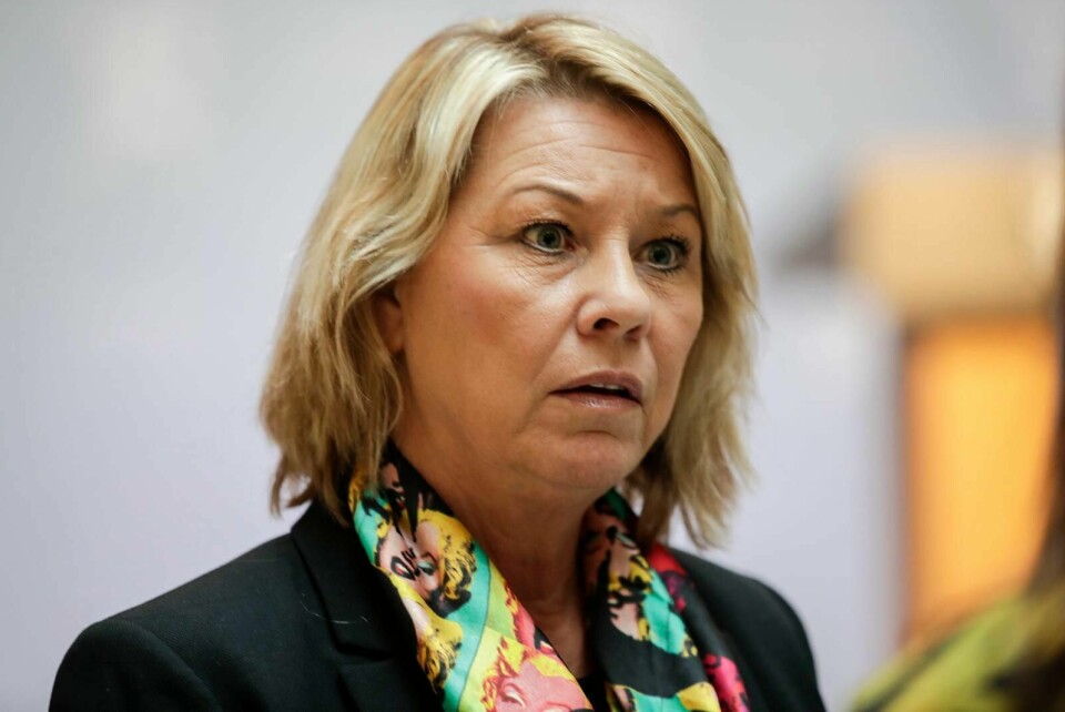 Nåværende justisminister Monica Mæland finner litt, men ikke mye trøst i evalueringen av politireformen. Foto: Vidar Ruud/NTB scanpix